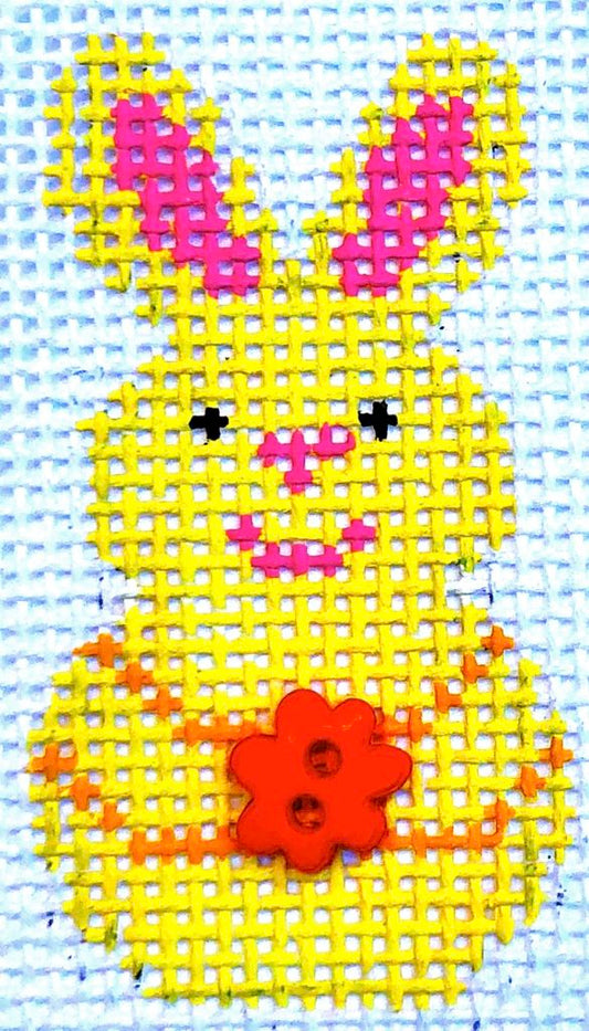 Mini - Yellow Bunny Smiles HB-40