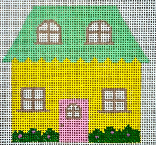 Cottage - Yellow & Green   HB-404