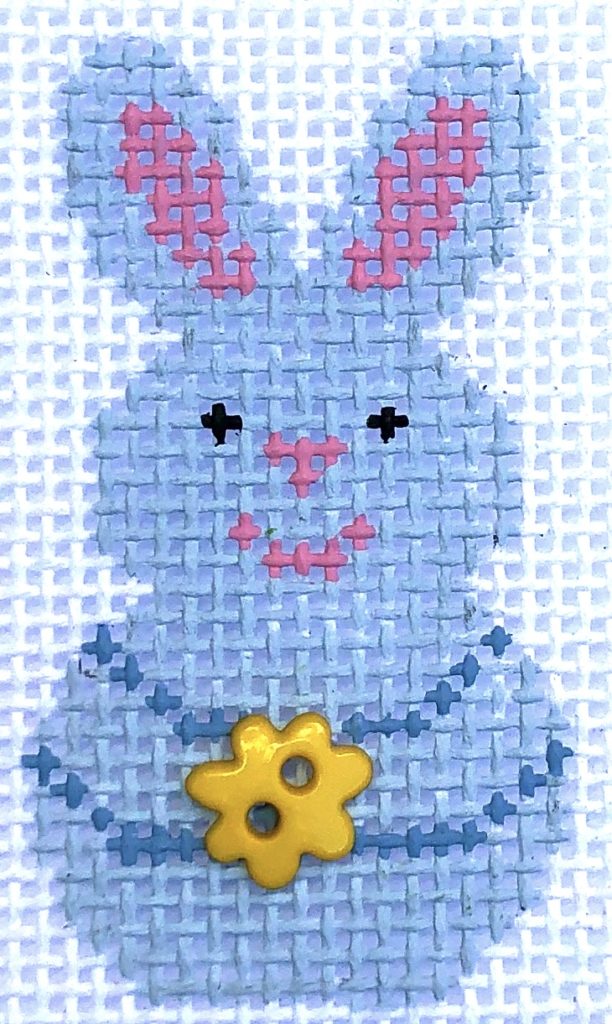 Mini - Blue Bunny Smiles HB-42