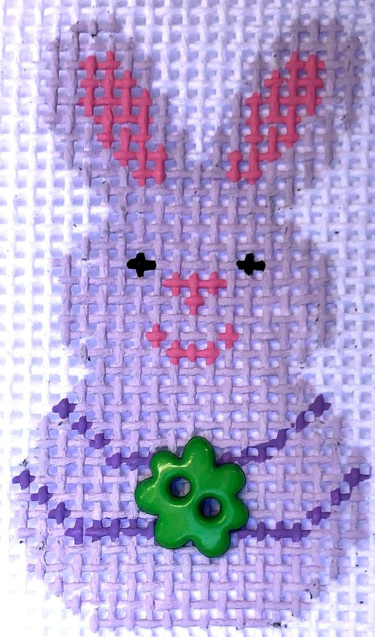 Mini - Lavender  Bunny Smiles HB-44