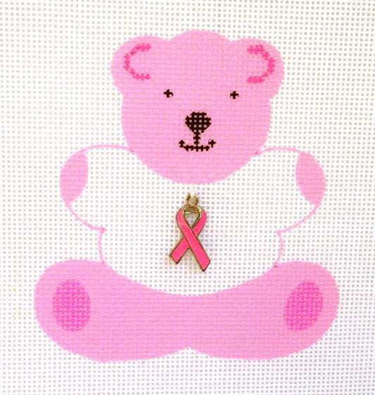 Pink Ribbon Teddy Pink HB-719