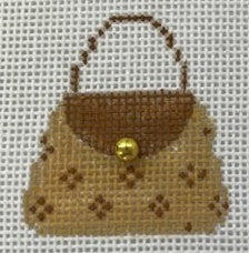 Mini Purse - Tan & Brown HB-77
