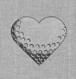 Golf Ball Heart  HT-SP07