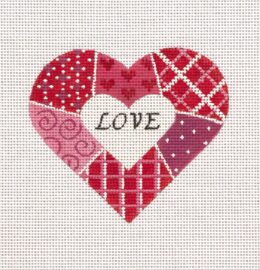 Red & Pink Patchwork  HT04