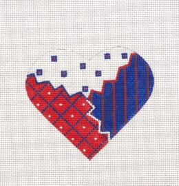 Red, White & Blue Patchwork  HT12