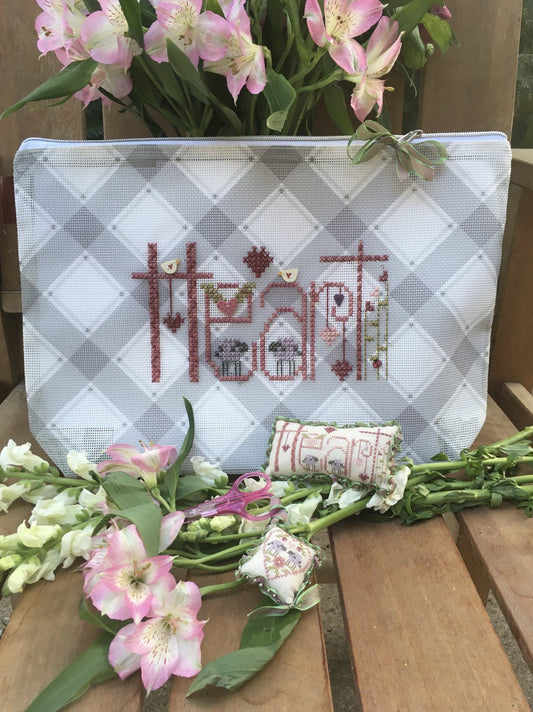 Heart Mad for Plaid Cross Stitch Chart by Shepherd's Bush