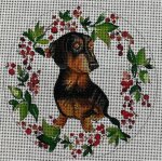 Holiday Dachshund 314