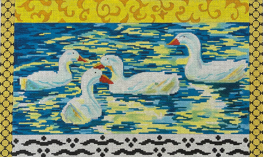 White Ducks-Animals  AN193