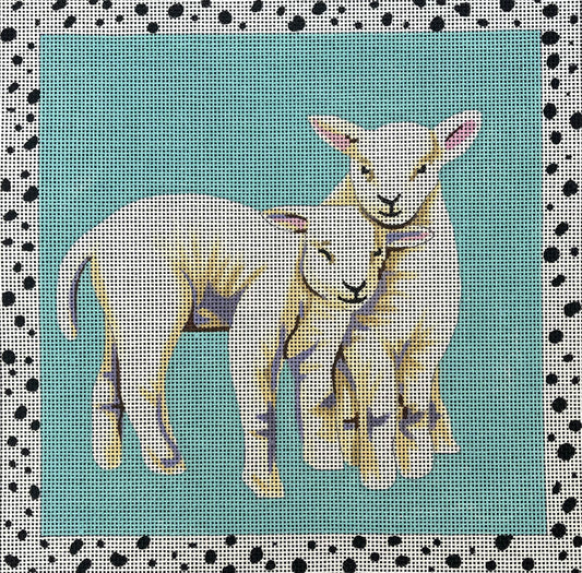 Two Lambs  AN329