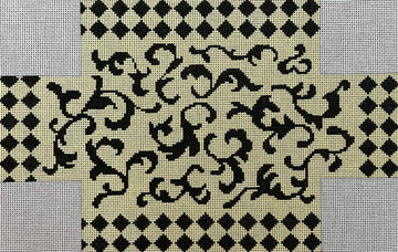 Black/Cream Brick Cover  BC712
