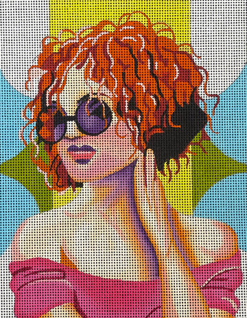 Curly Q Lady  TB009