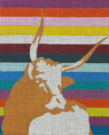 Bull On Stripes  TB007