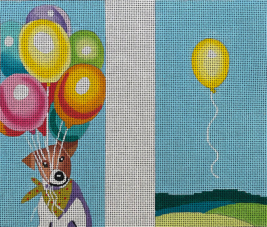 Dog with Balloons  EY201