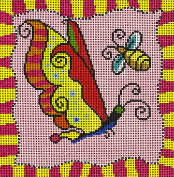 Whimsy Green Butterfly-Miscellaneous  MC412