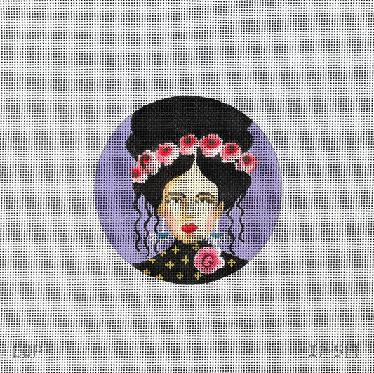 Lady On Purple  IN517