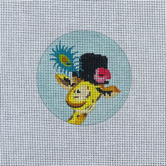 Giraffe with Top Hat  IN320