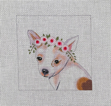 Chihuahua with Floral Crown  IN094