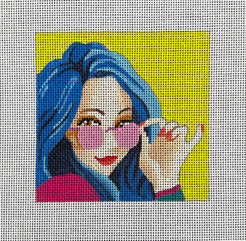 Blue Haired Lady  IN236
