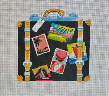 Vintage Suitcase  MC459
