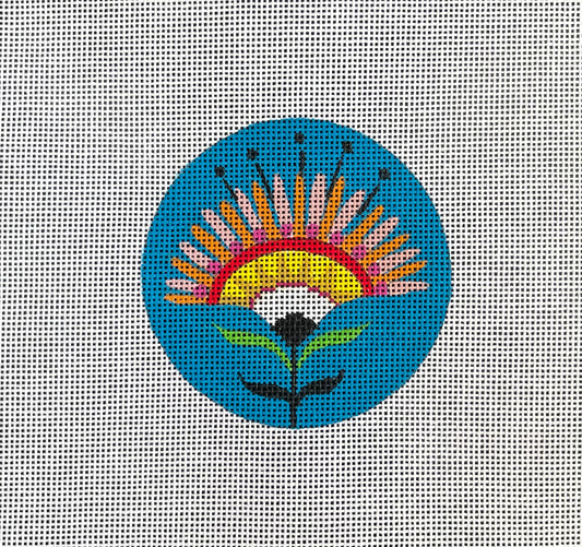 Tribal Patch/ Folkart Flower  IN367