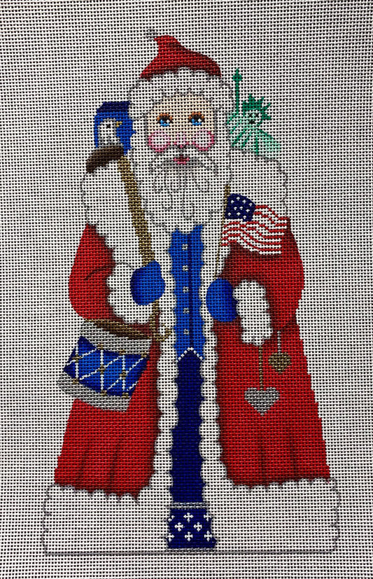 Patriotic Santa 7029