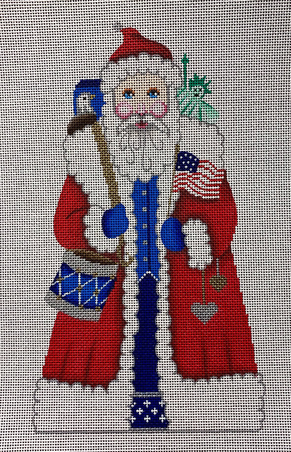 Patriotic Santa 7041