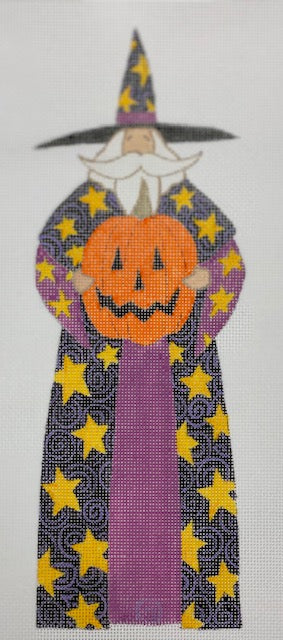 Wizard with Pumpkin