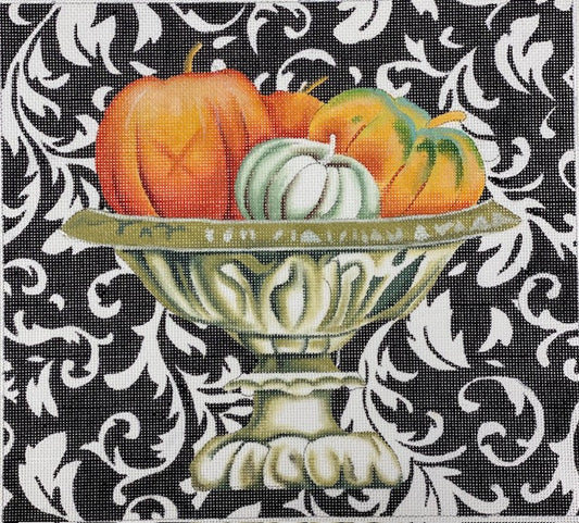 Elegant Pumpkins in Urn FF242