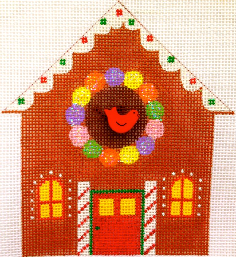 Gingerbread Birdhouse  HB-386