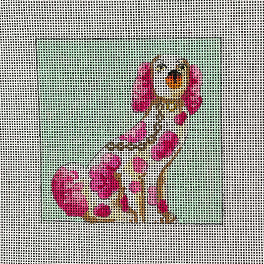 Pink Staffordshire Dog   IN462