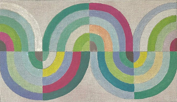 Retro Rainbow Swirl  CL050