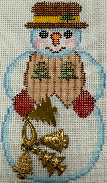 Christmas Vest Snowman 906AT