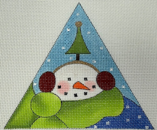Triangle Snowman Ornament 103