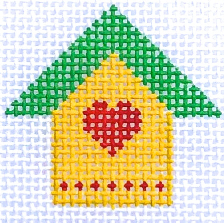 Mini - Heart Birdhouse HB-22