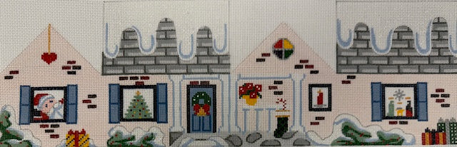 3-D House: Christmas 224AA