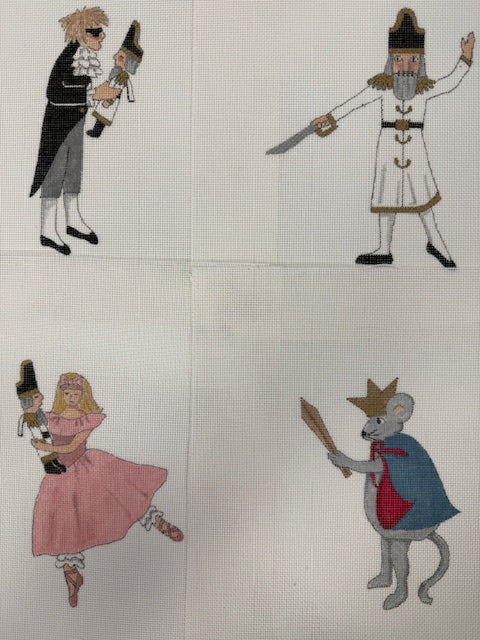 Nutcracker Ballet - 4 Canvases
