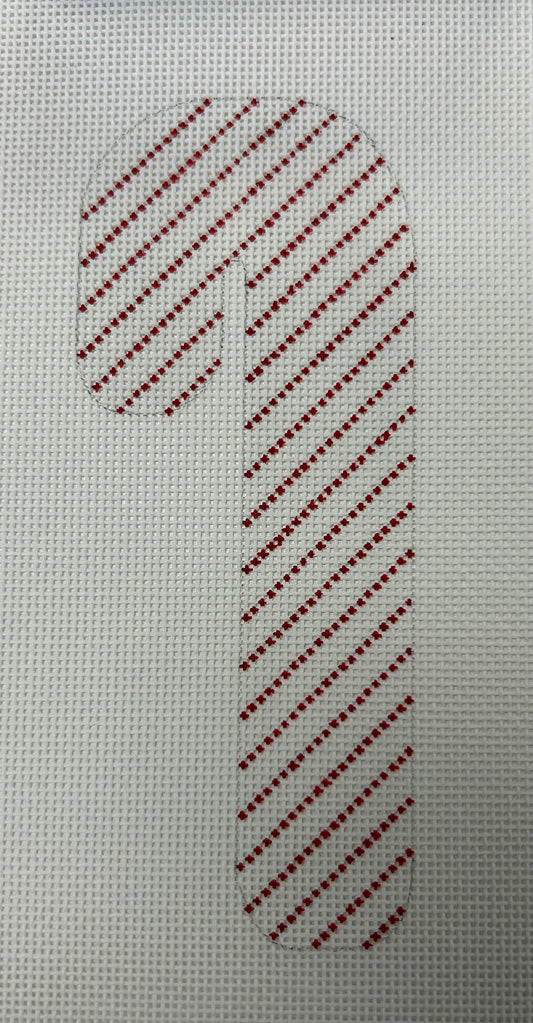Pin Striped Candy Cane Ornament 862E