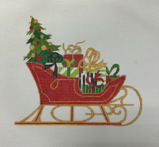 Santa Sleigh HO337