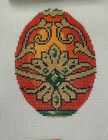 Jeweled Egg, Deep Coral XM480