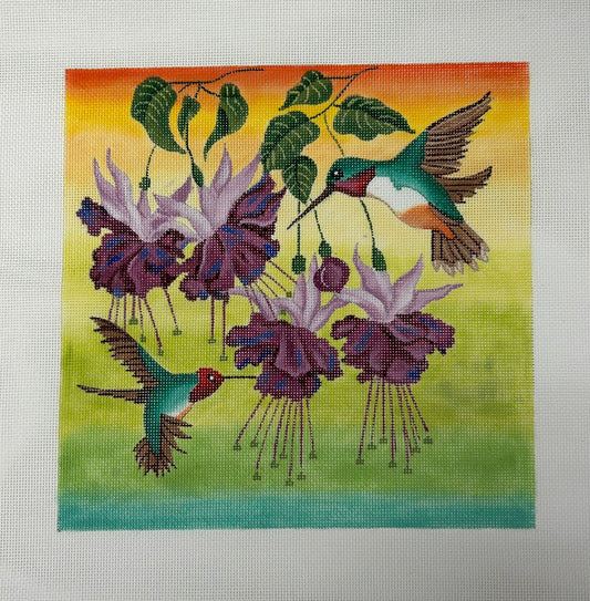 Sunset Hummingbirds JPB30