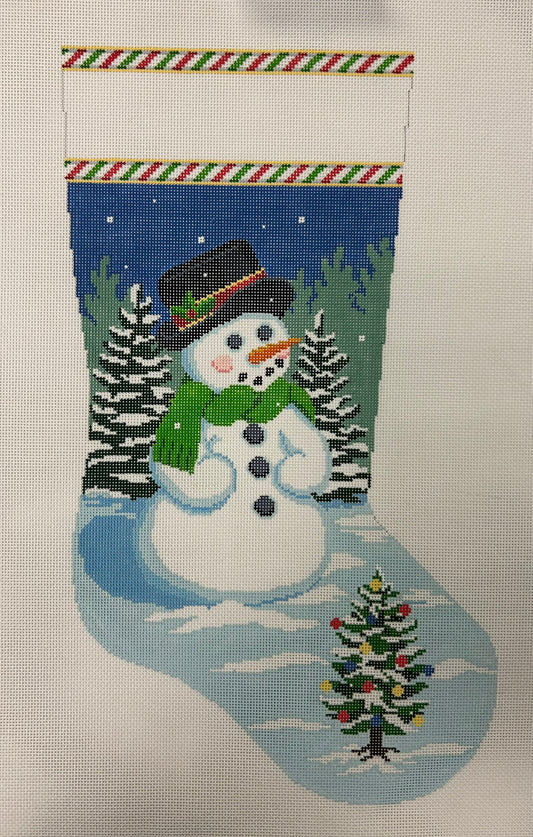 Snowman with Tree MH101
