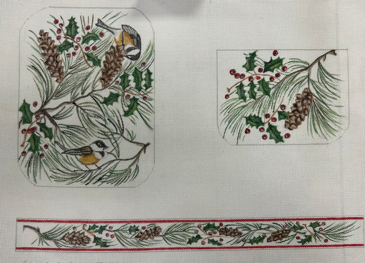 Winter Birds Clutch P190