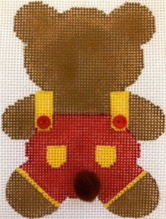 Teddy Bear Tails - Red  HB-179