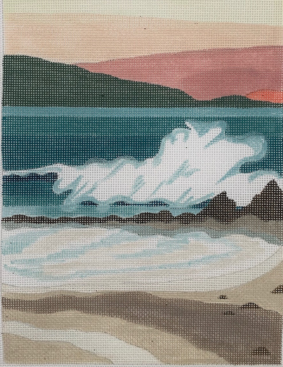 Seaside Graphic Landscape AL-043