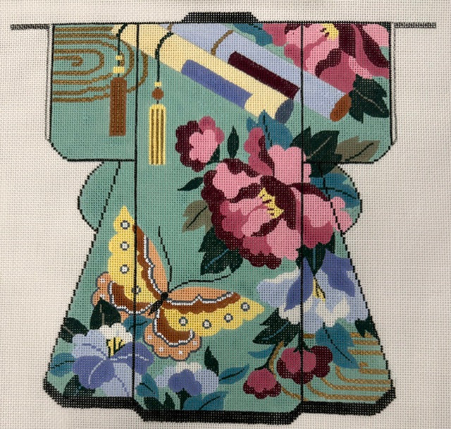 Kimono w/ Butterfly Lee001 w/ Stitch Guide
