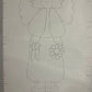Mary, Mary Not Contrary! NHD01 (Line Drawn Canvas)