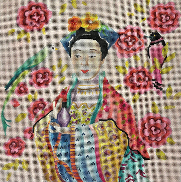 Asian Woman - Companion Piece   PE259
