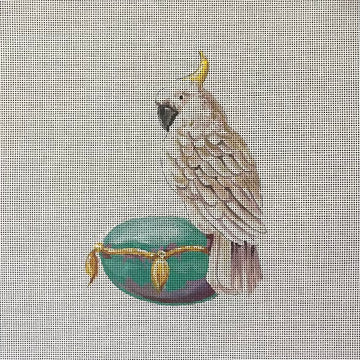 Cockatoo On Cushion  AN504