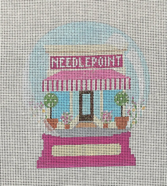 Needlepoint Store Snowglobe AL-063