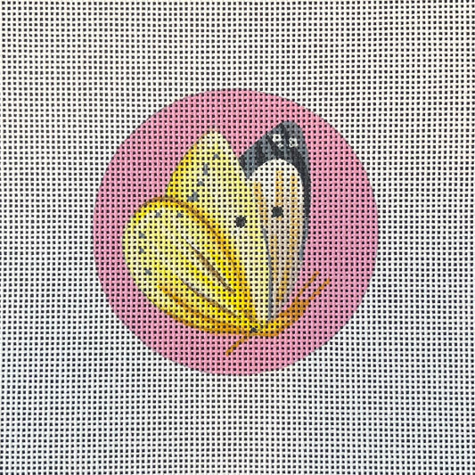 Pale Yellow Butterfly  IN310